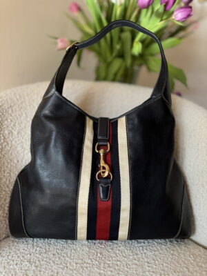 Torebka skórzana Gucci Jackie Sherry Shoulder Bag