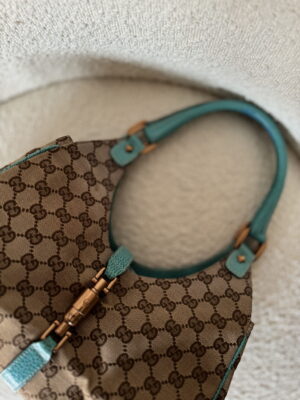 Torebka Gucci Jackie Canvas & Leather