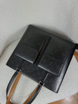 Torebka Louis Vuitton Monogram Matte Tote Will Wood Black
