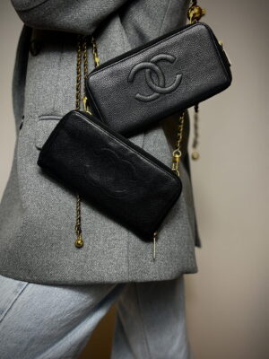 Chanel CC wallet on chain WOC