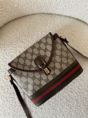 Torebka Gucci Canvas Crossbody Bag