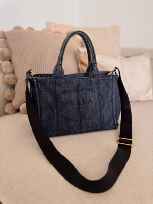 Torba Prada Canapa Denim crossbody/handbag
