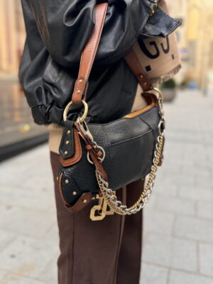 Torebka Dolce & Gabbana Vintage Half Moon Shoulder Bag