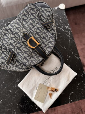 Torebka Dior Saddle Bowler Bag Classic Monogram