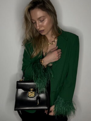 Skórzana torebka Gucci 2Way Lady Lock