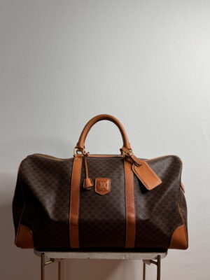 Torba podróżna Celine Macadam Boston Bag Brown