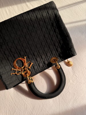 Torebka Lady Dior Cannage Large Black