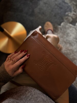 Torebka Celine Triomphe Camel