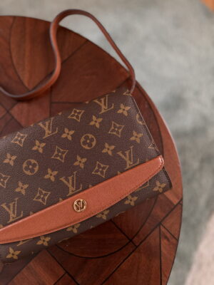 Louis Vuitton Monogram Pochette Bordeaux GM
