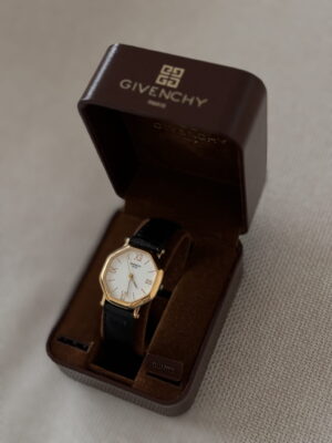 Zegarek Givenchy Genuine Leather Gold