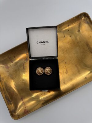 Klipsy Chanel CC