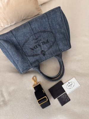 Torebka Prada Canapa Denim