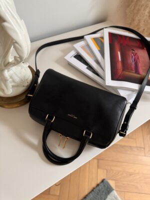 Torebka Saint Laurent Paris Calfskin Classic Baby Duffle Black