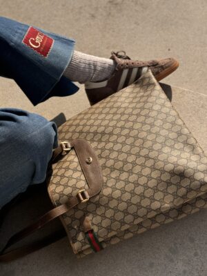 Torba Gucci Tote Bag GG Beige Brown