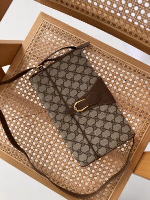 Torebka Gucci 2 Way Shoulder Bag GG Brown