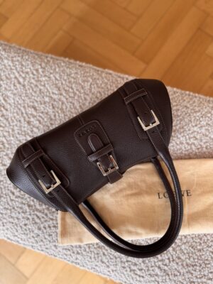 Torebka Loewe Senda Leather Bag Brown