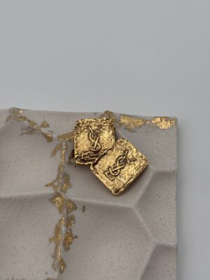 Spektakularne klipsy YSL Yves Saint Laurent