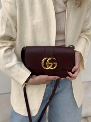 Torebka Gucci GG Arli Burgund Shoulder Bag