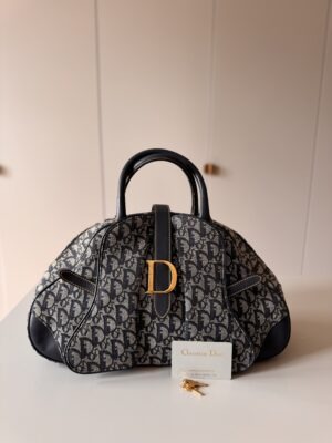 Torebka Dior Saddle Bowler Bag Classic Monogram