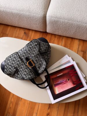 Torebka Dior Saddle Bowler Bag Classic Monogram
