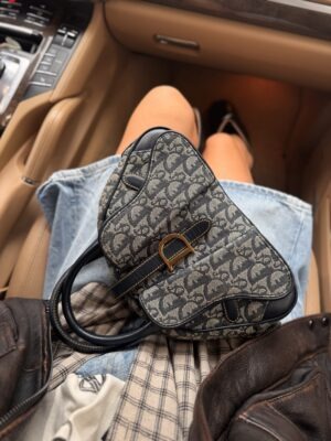 Torebka Dior Saddle Bowler Bag Classic Monogram