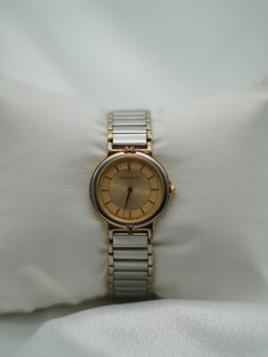 Zegarek YSL Yves Saint Laurent - kremowa tarcza