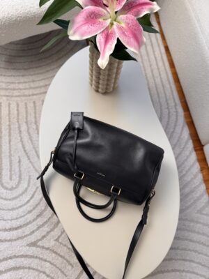 Torebka Yves Saint Laurent YSL Paris 2Way Leather Black