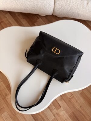 Christian Dior CD Tote Bag Leather