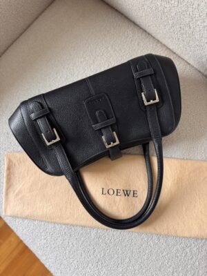 Torebka Loewe Senda Leather Bag Black