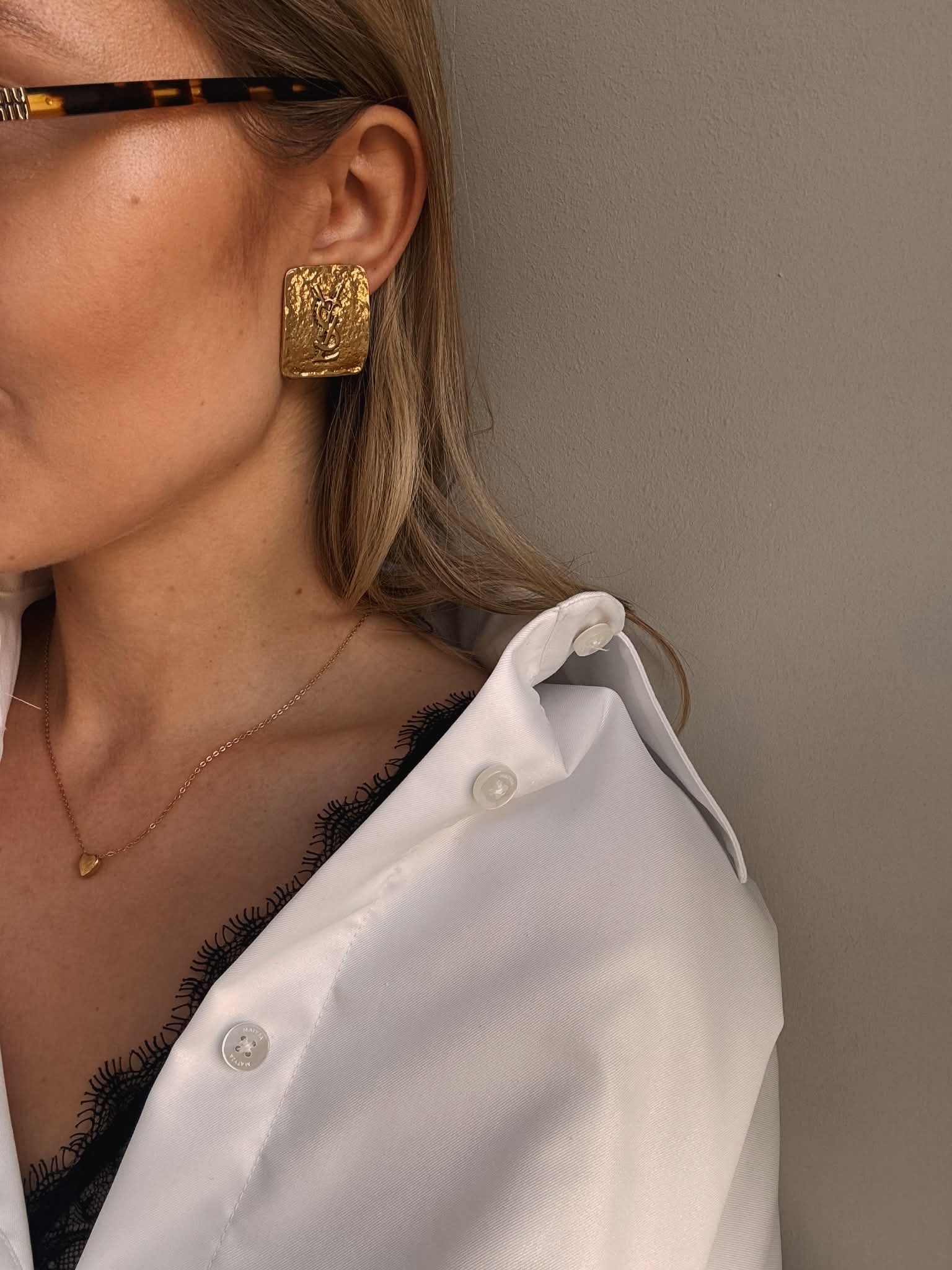 Spektakularne klipsy YSL Yves Saint Laurent - obrazek 3