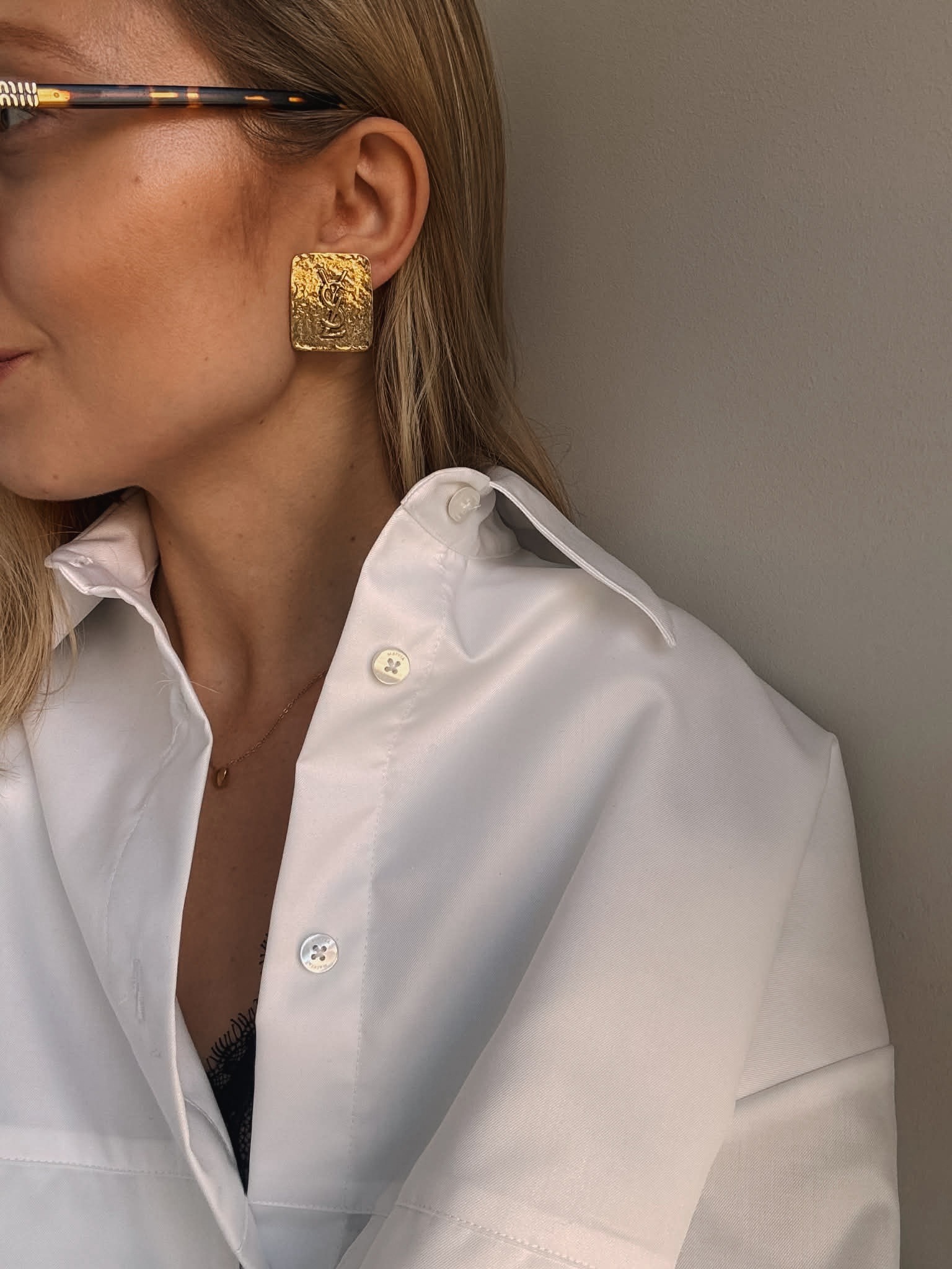 Spektakularne klipsy YSL Yves Saint Laurent - obrazek 2