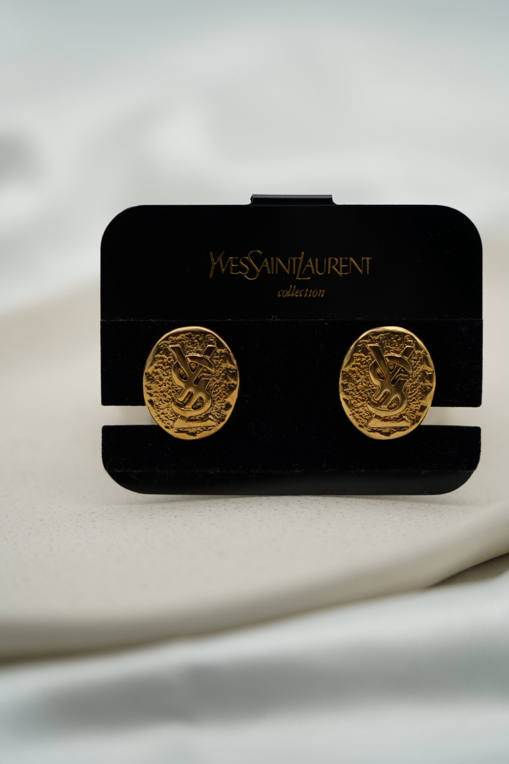 Klipsy YSL Yves Saint Laurent z oryginalnym opakowaniem - obrazek 3