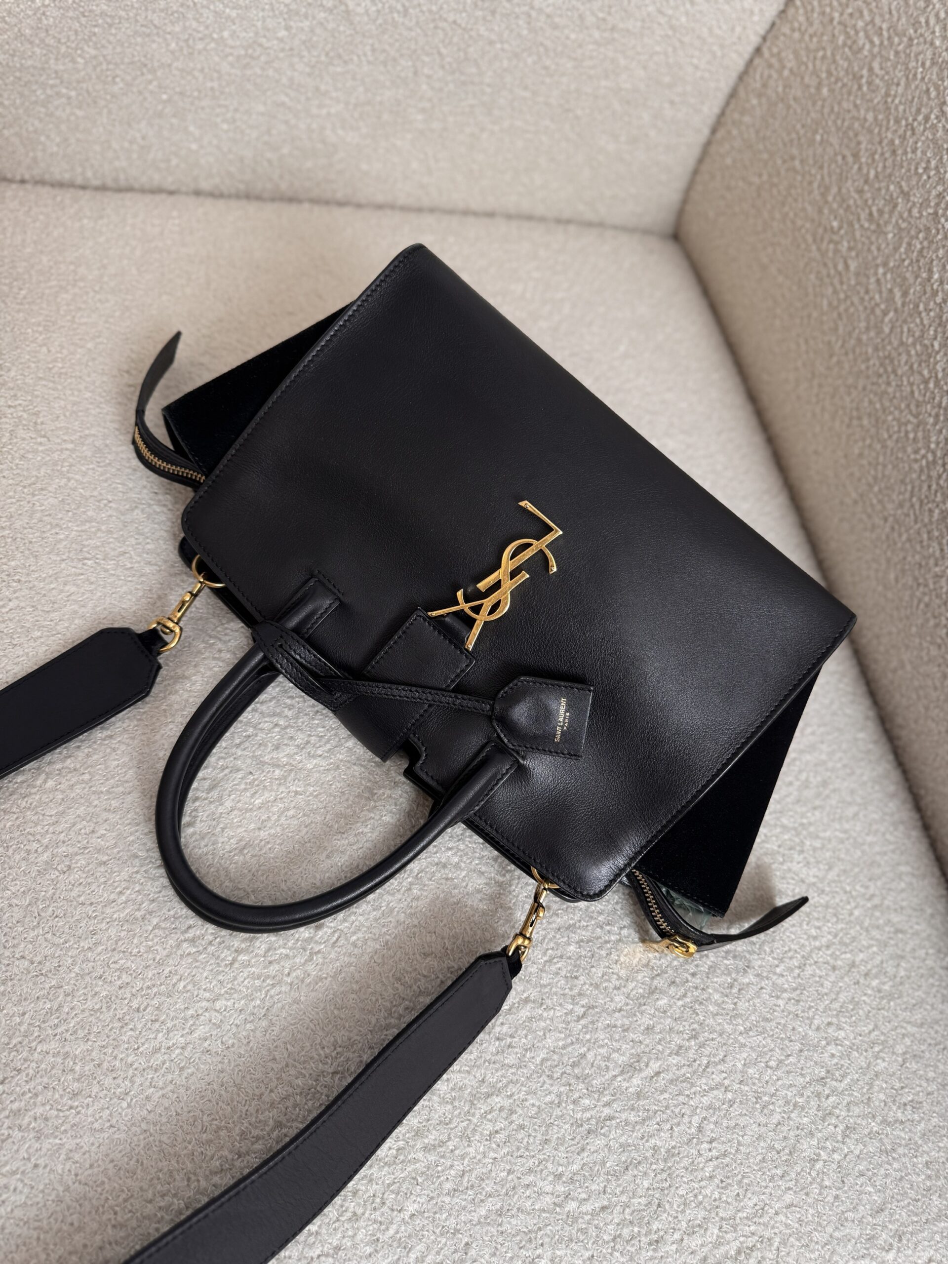 Saint Laurent Paris Cabas Bag - obrazek 6