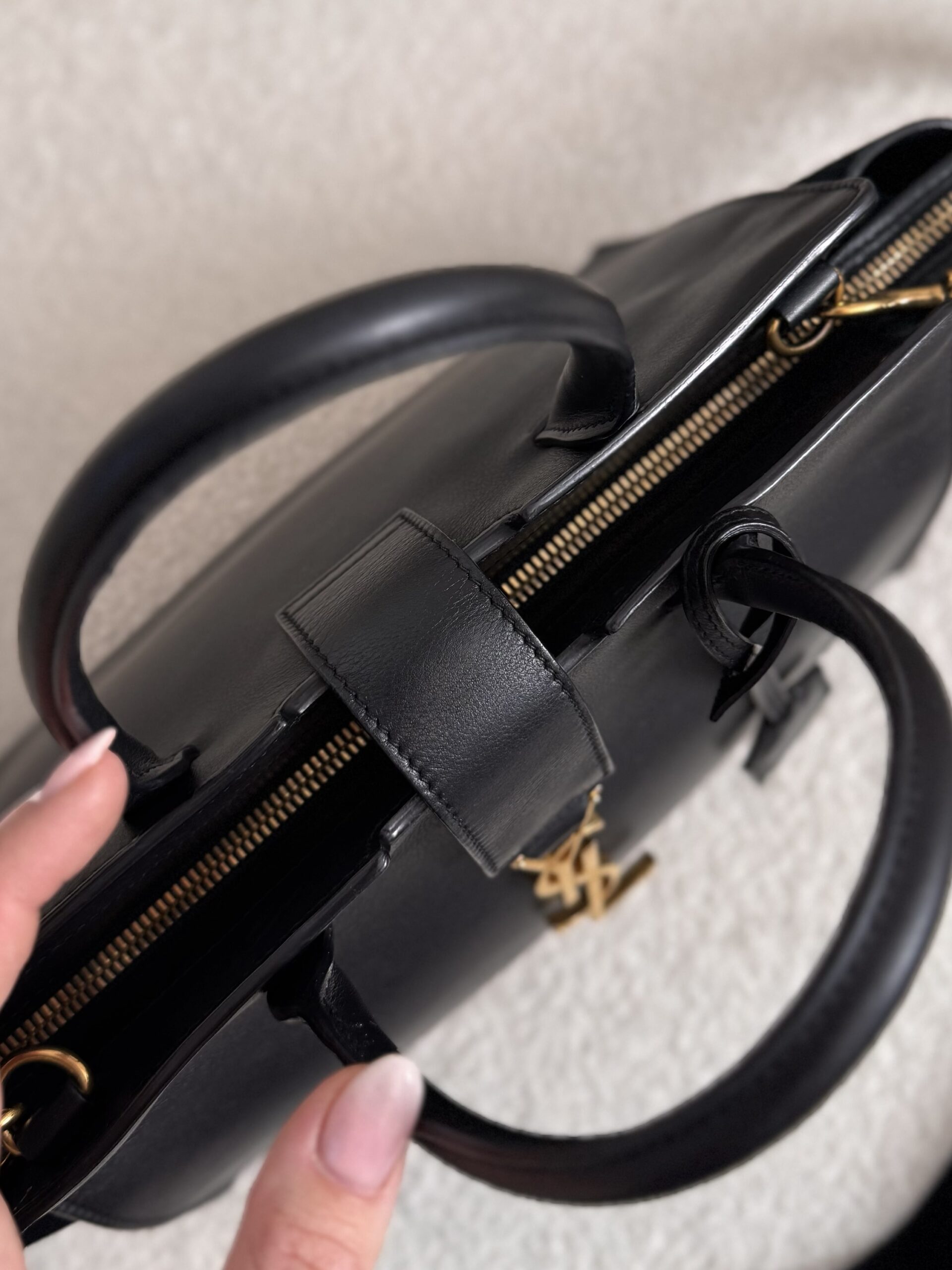 Saint Laurent Paris Cabas Bag - obrazek 18