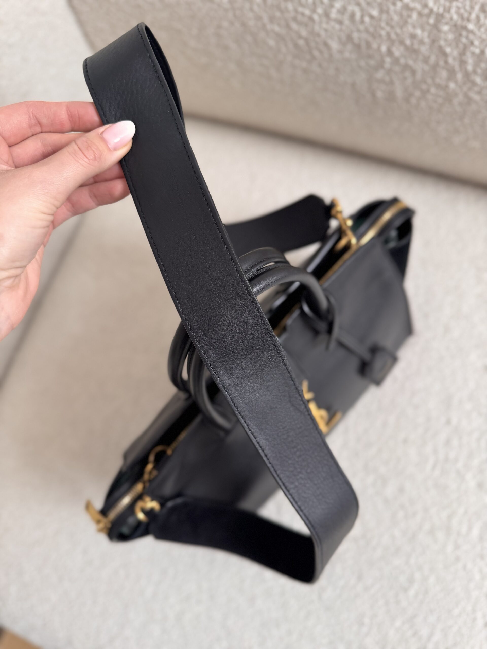 Saint Laurent Paris Cabas Bag - obrazek 29