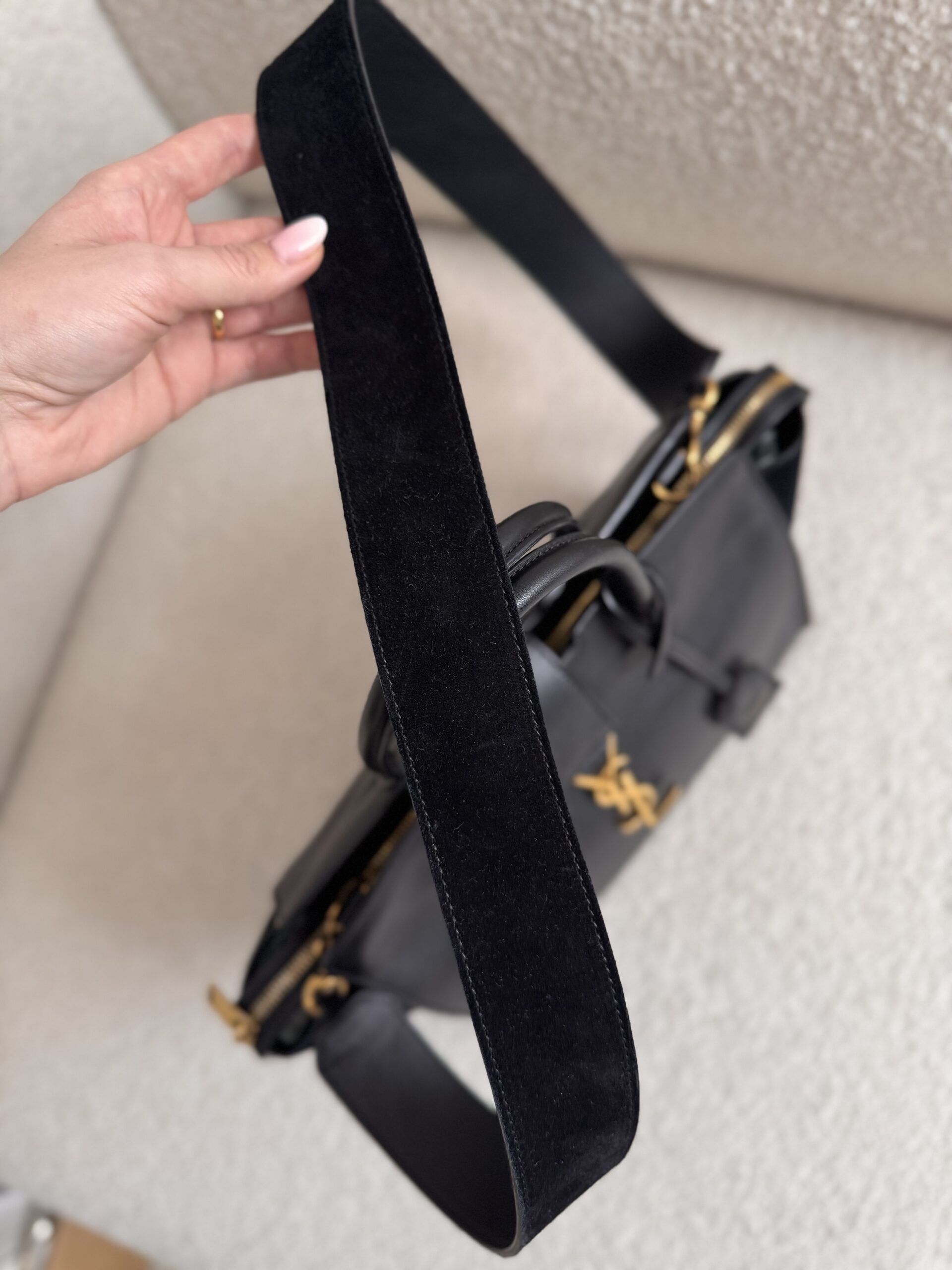 Saint Laurent Paris Cabas Bag - obrazek 30