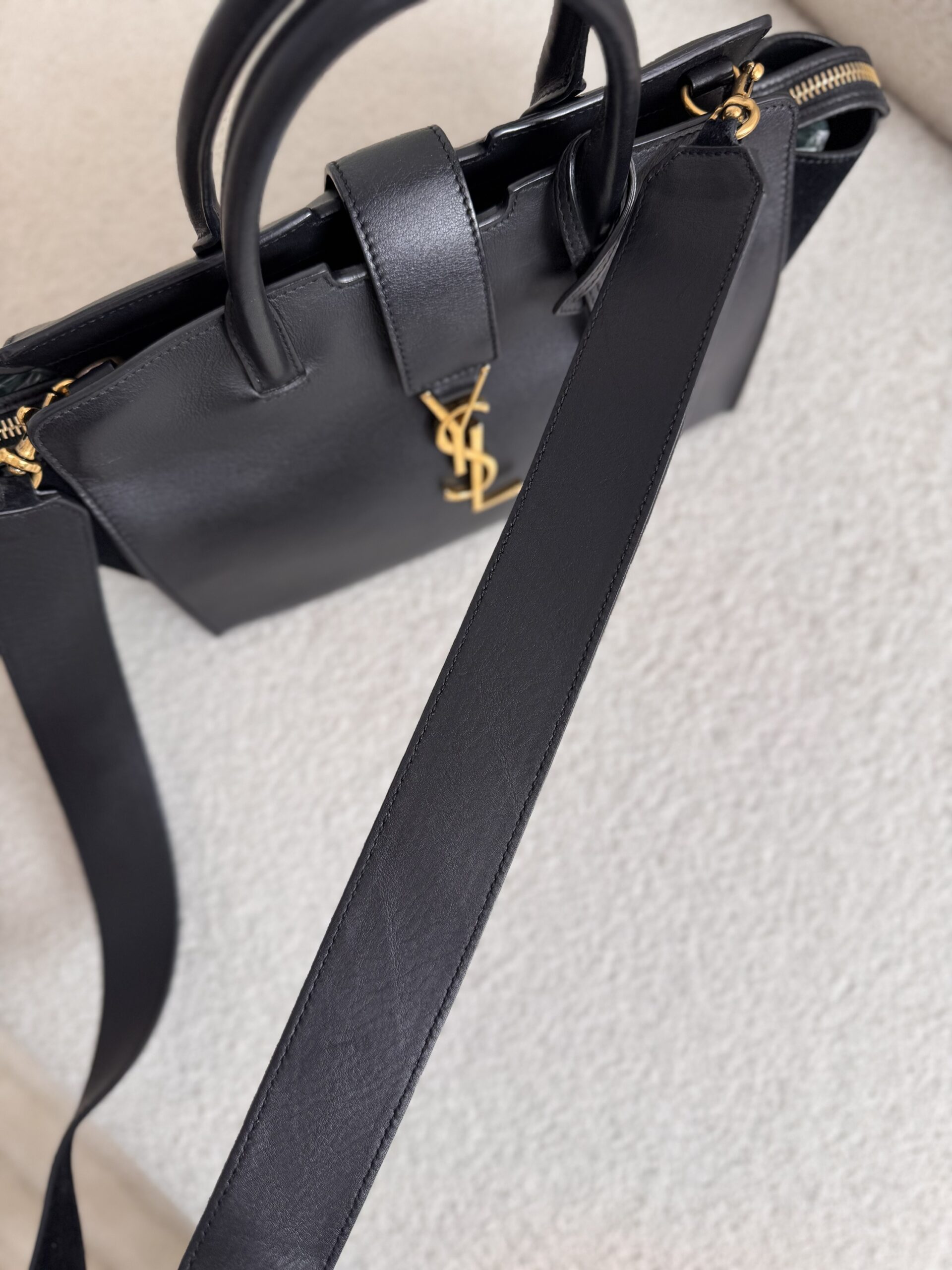 Saint Laurent Paris Cabas Bag - obrazek 31