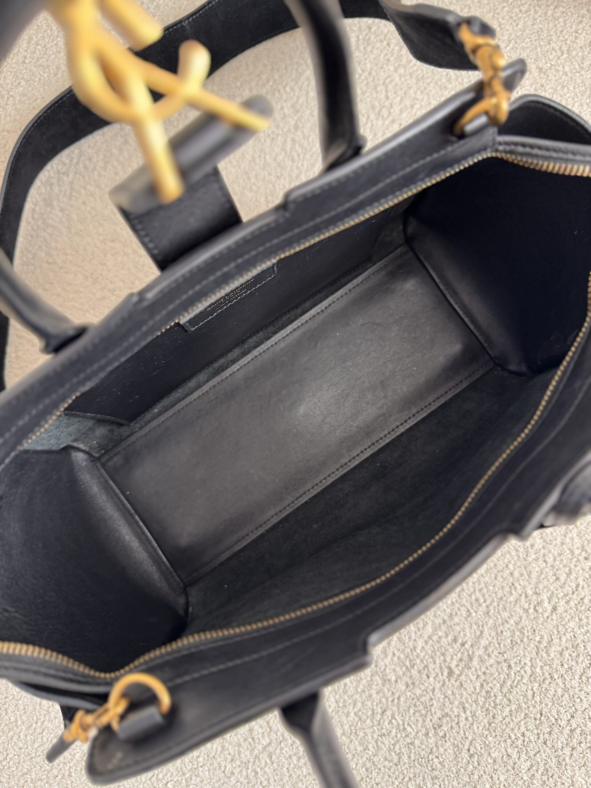Saint Laurent Paris Cabas Bag - obrazek 33
