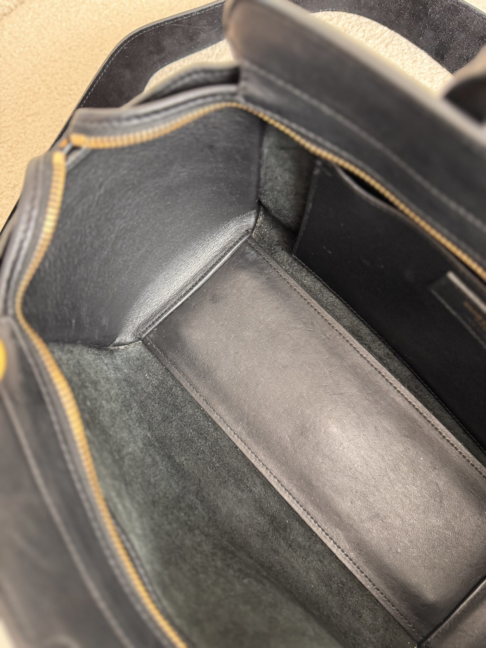 Saint Laurent Paris Cabas Bag - obrazek 35