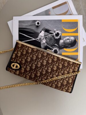 Kopertówka Dior Trotter Canvas Brown