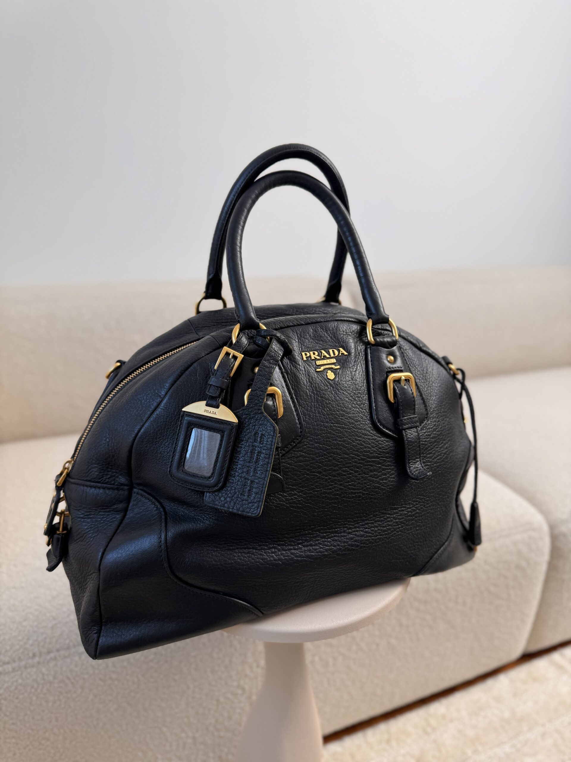Prada Bowling Bag - obrazek 2