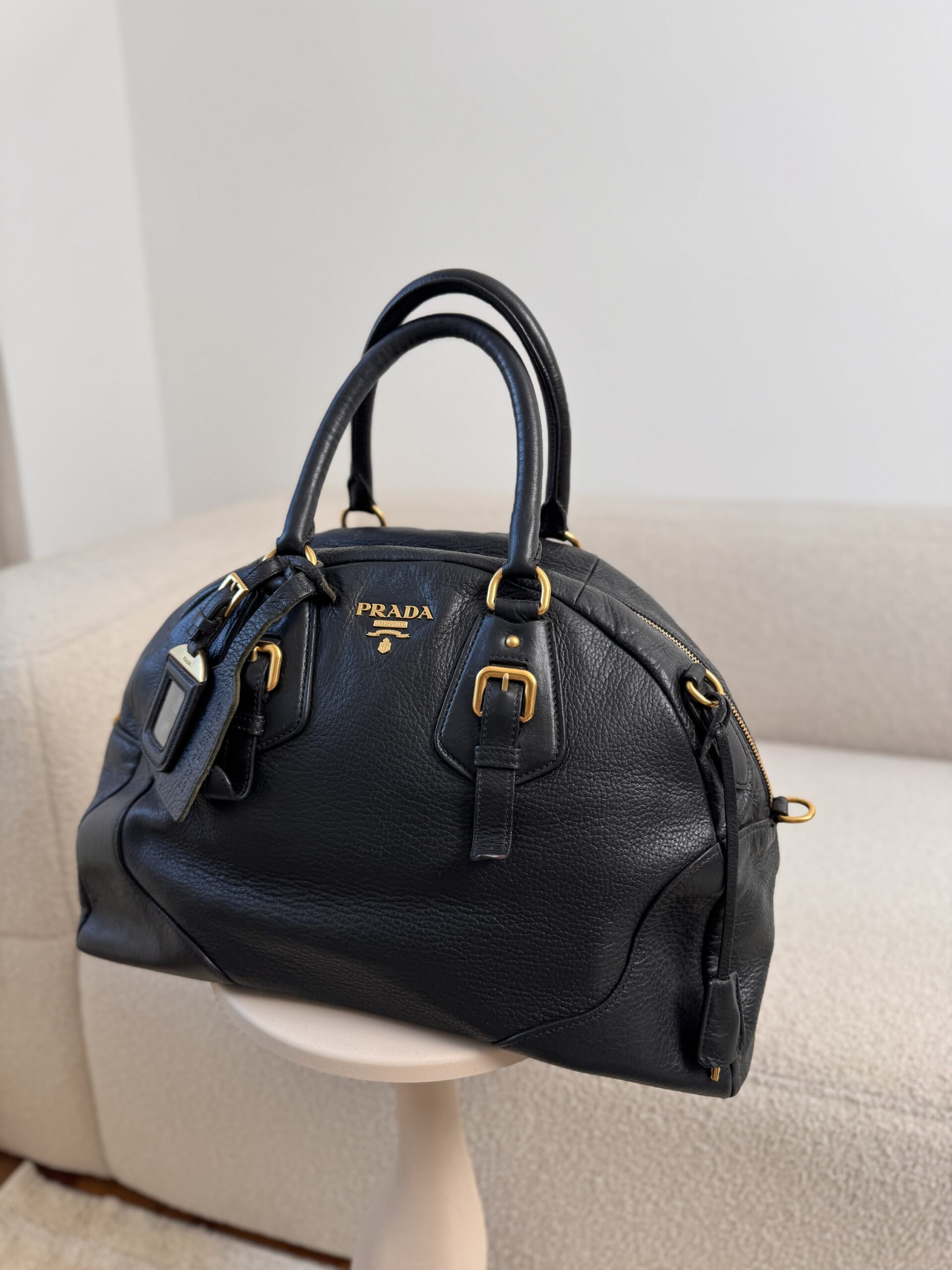 Prada Bowling Bag - obrazek 3
