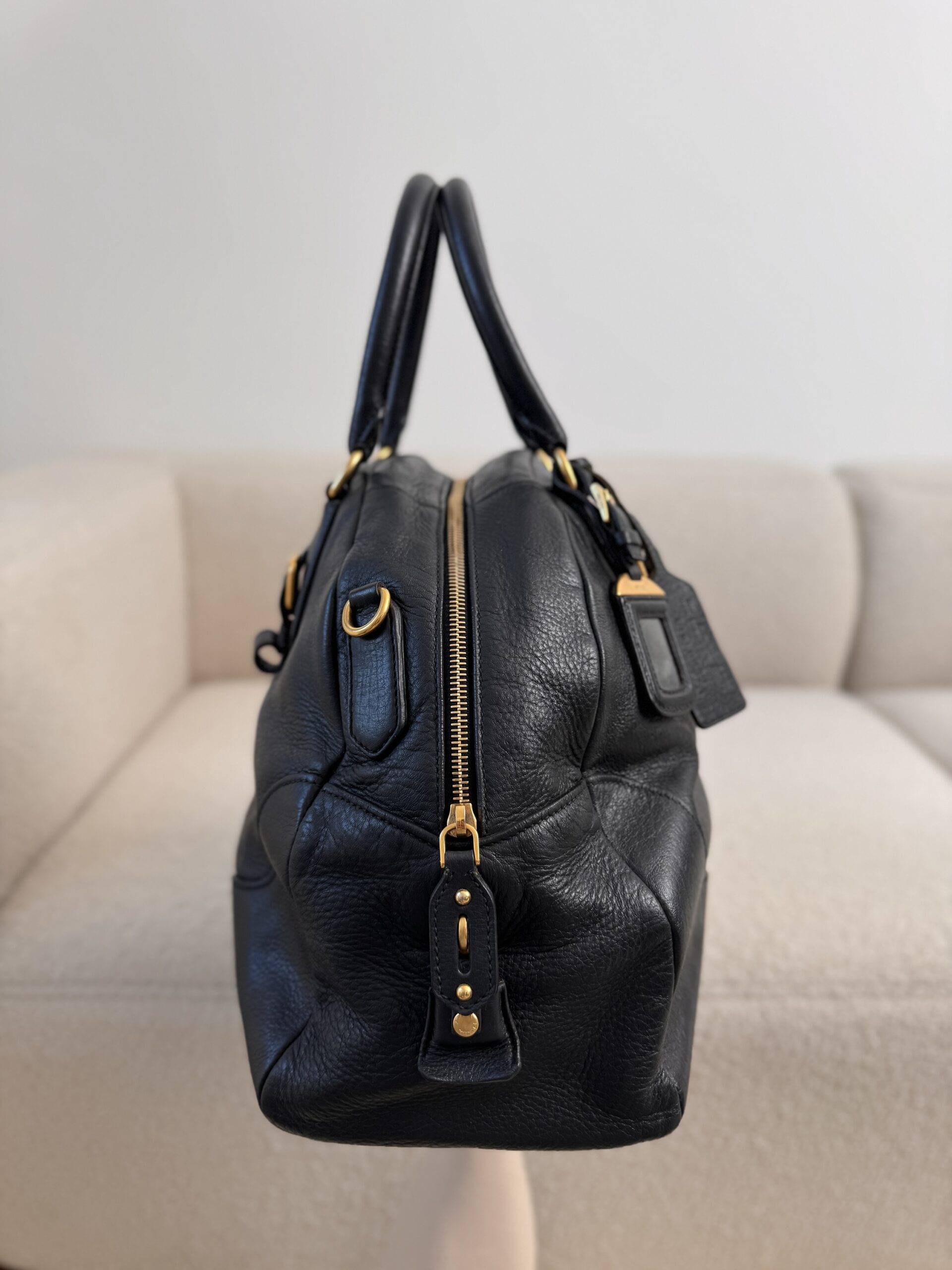 Prada Bowling Bag - obrazek 5