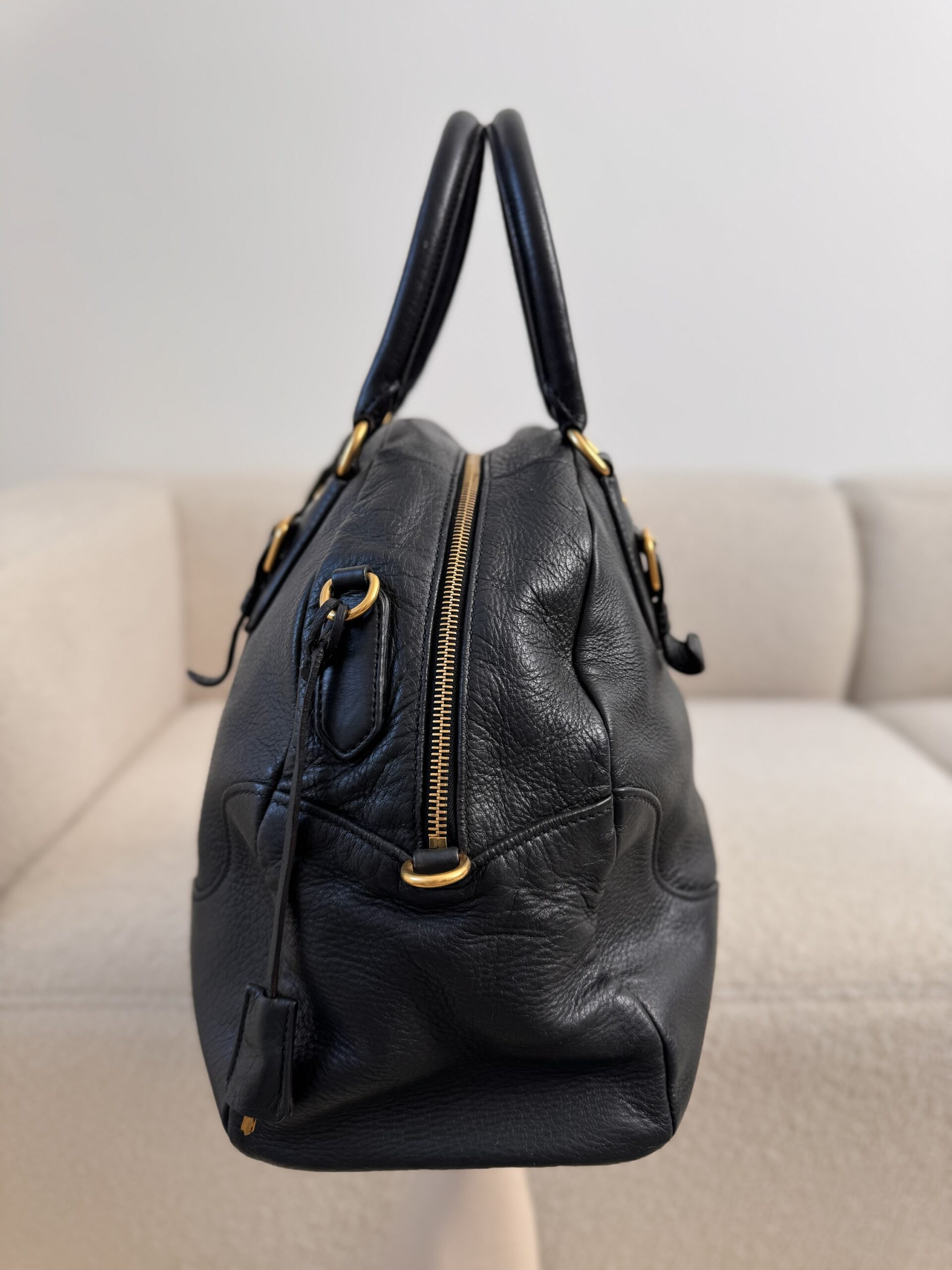Prada Bowling Bag - obrazek 6