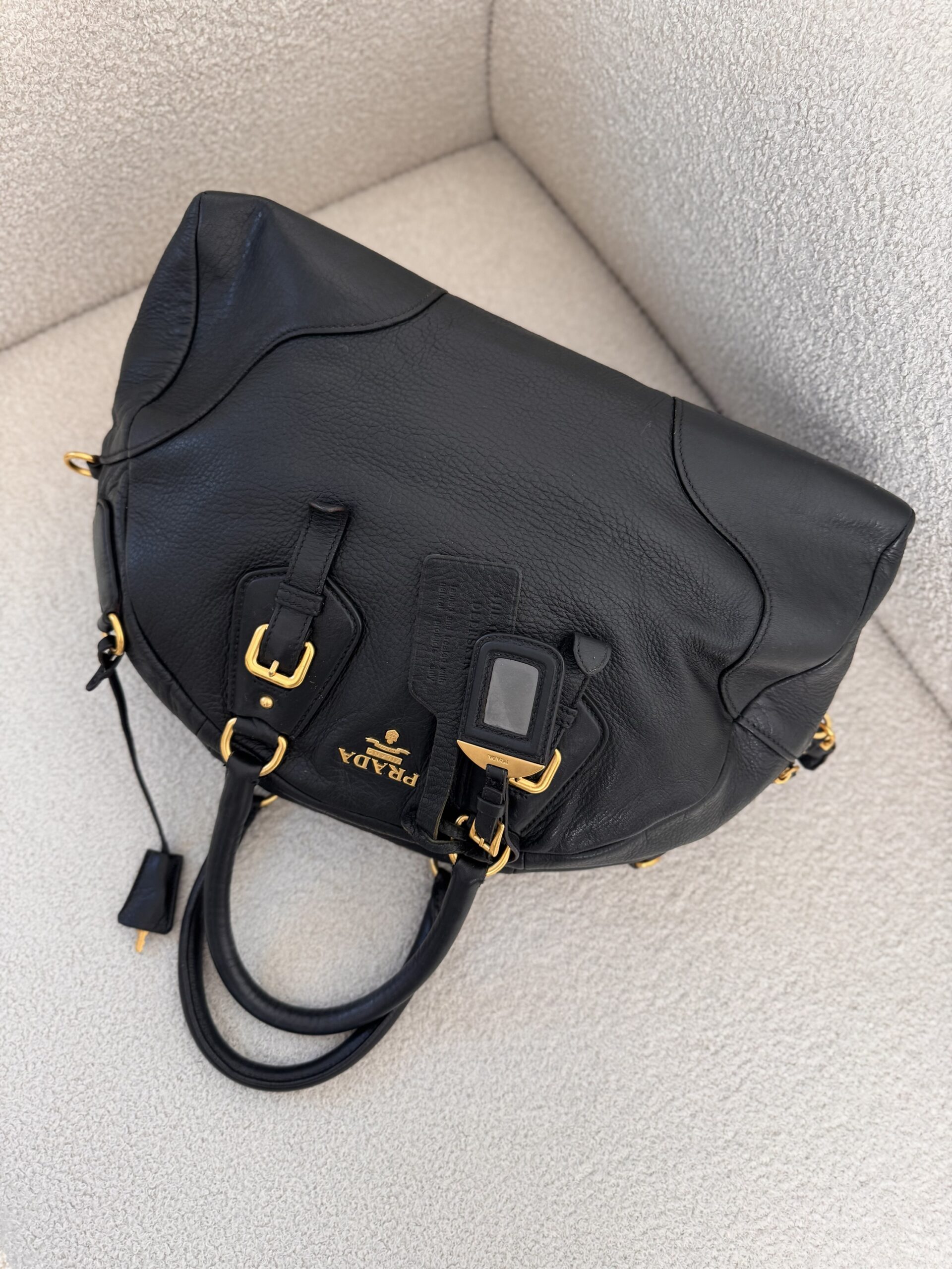 Prada Bowling Bag - obrazek 10