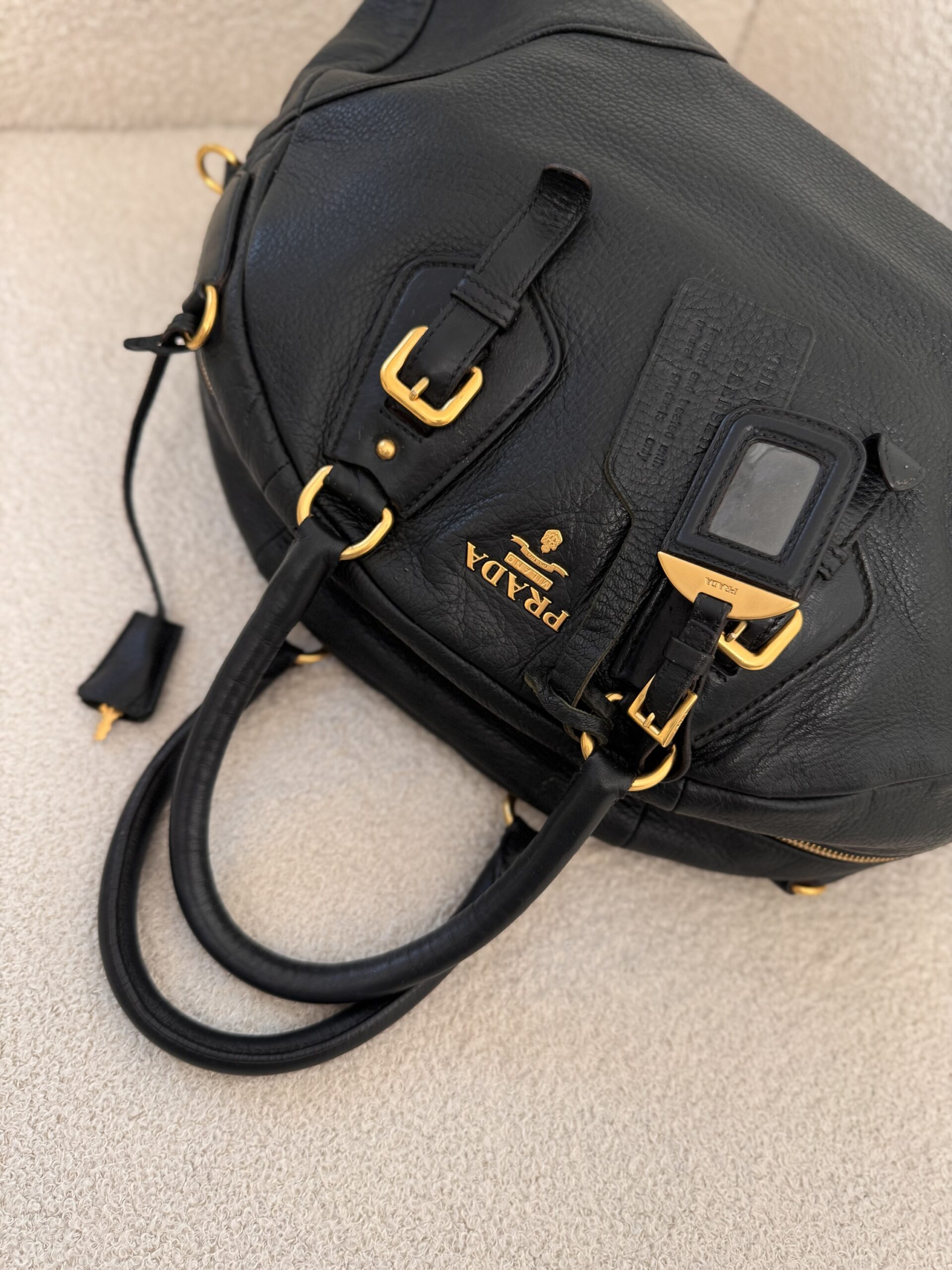 Prada Bowling Bag - obrazek 11