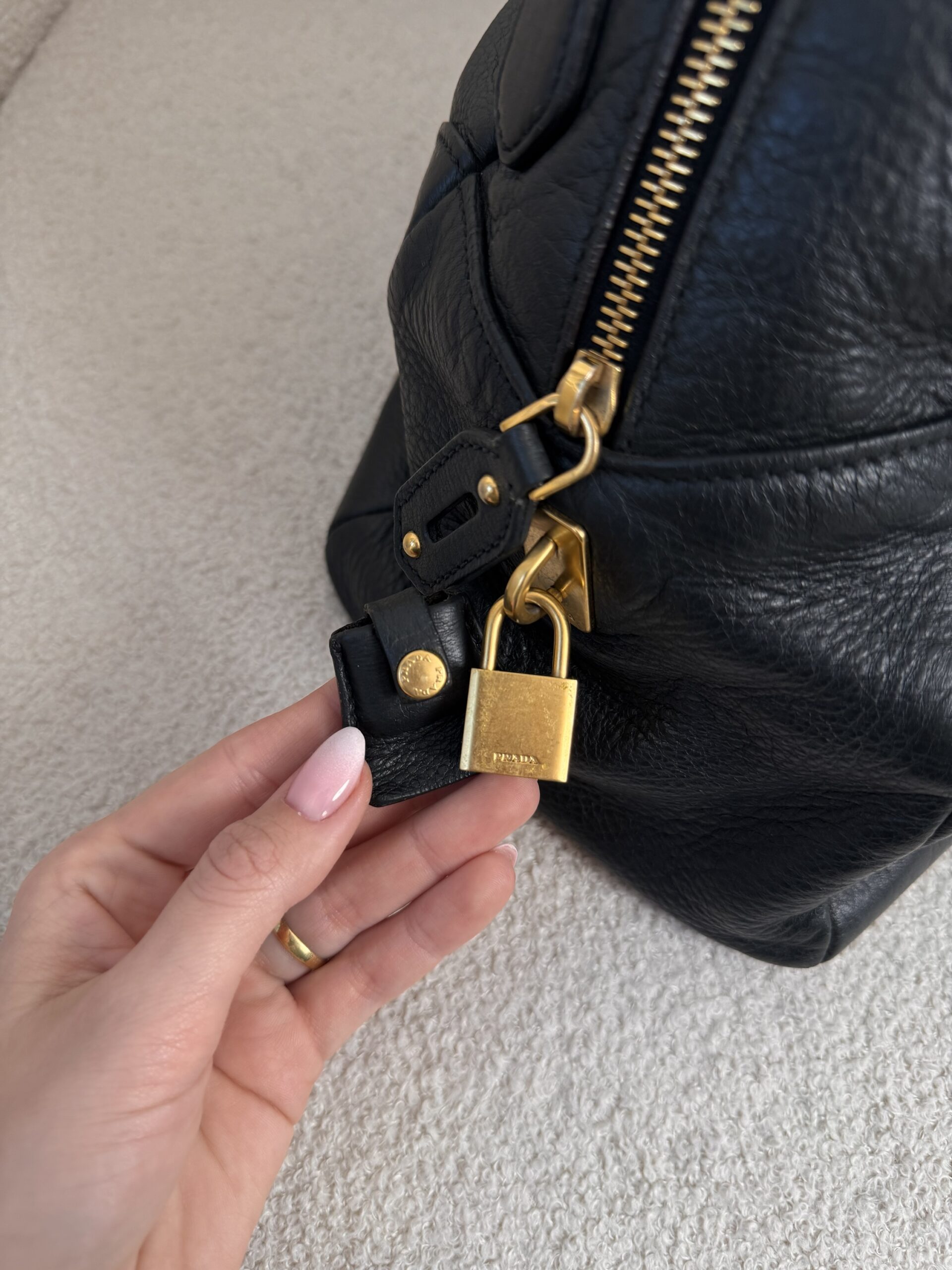 Prada Bowling Bag - obrazek 14