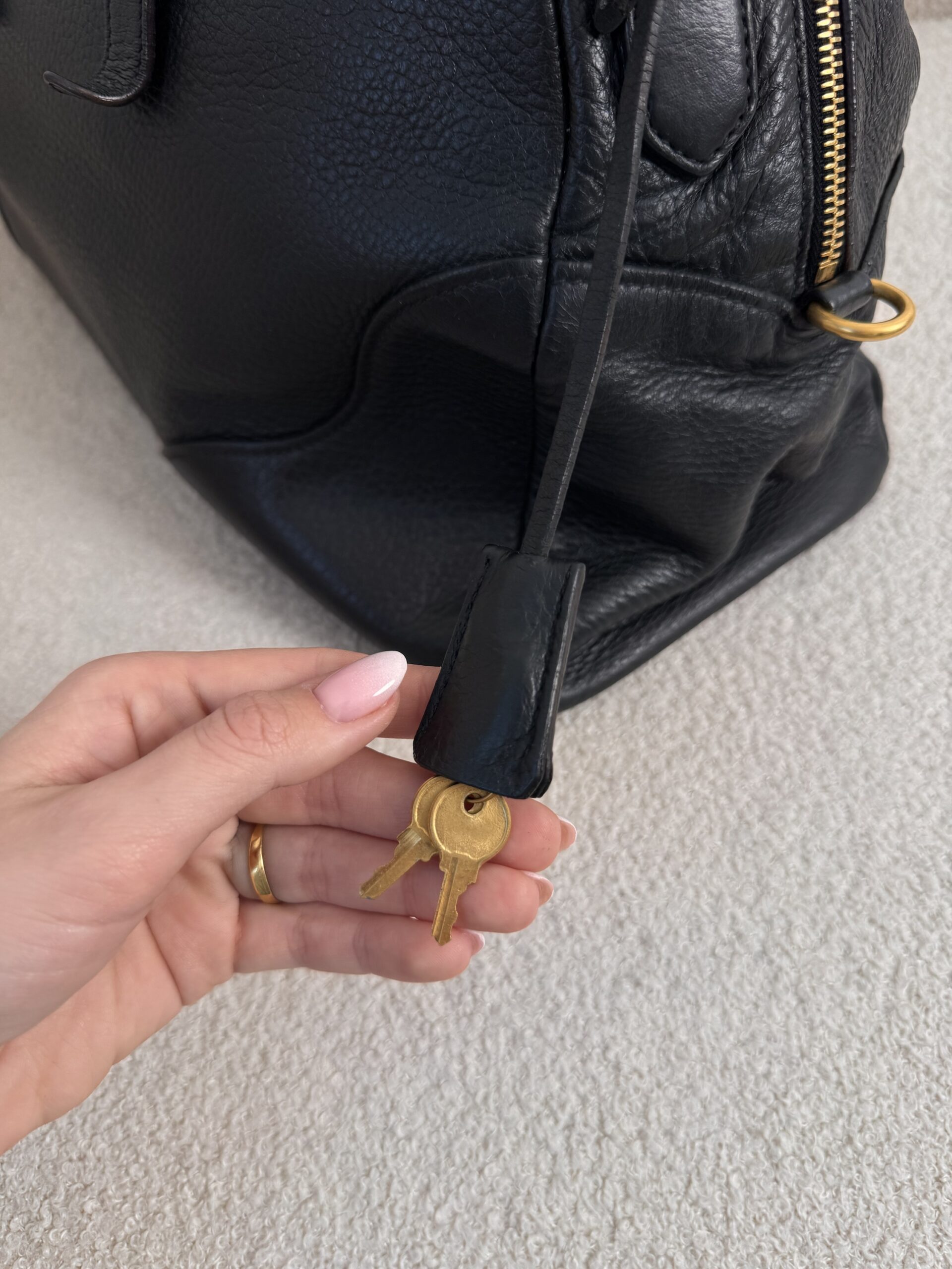 Prada Bowling Bag - obrazek 17