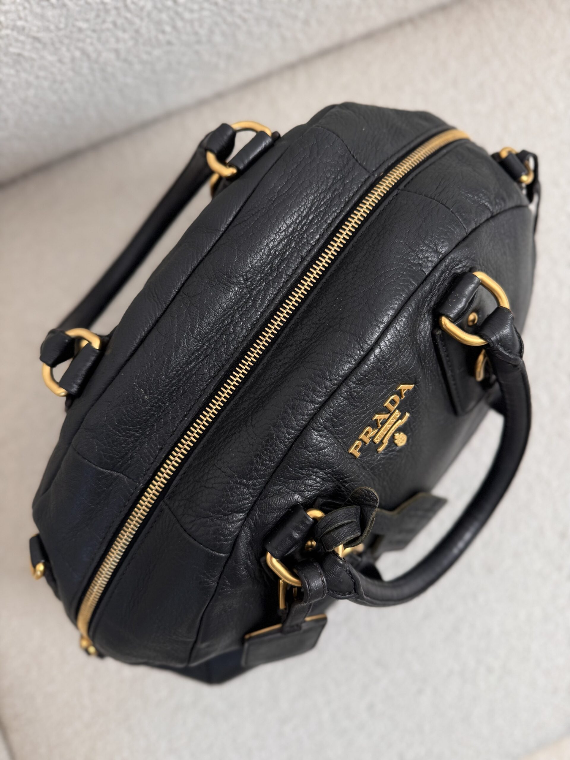 Prada Bowling Bag - obrazek 20