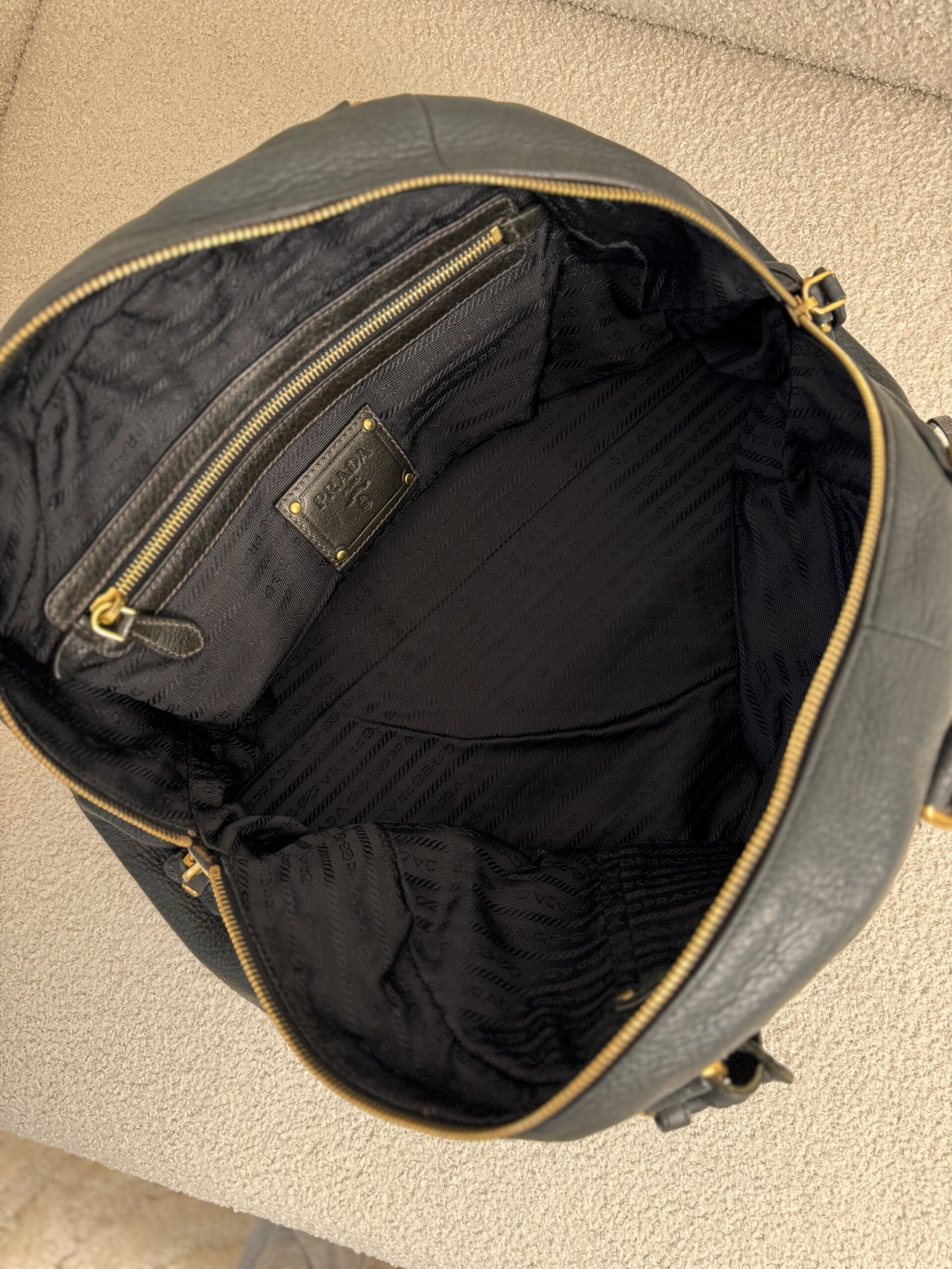 Prada Bowling Bag - obrazek 21